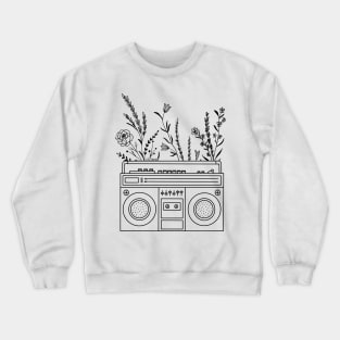 Wildflowers/ Boombox Crewneck Sweatshirt